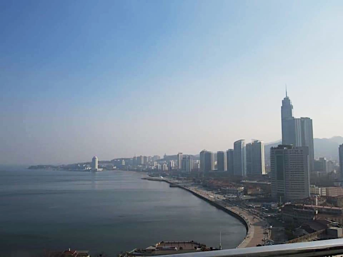 Panorama von Yantai